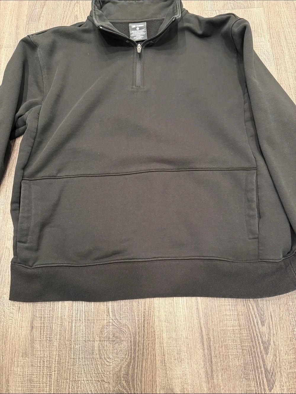True Classic Quarter-Zip Pullover Sweater